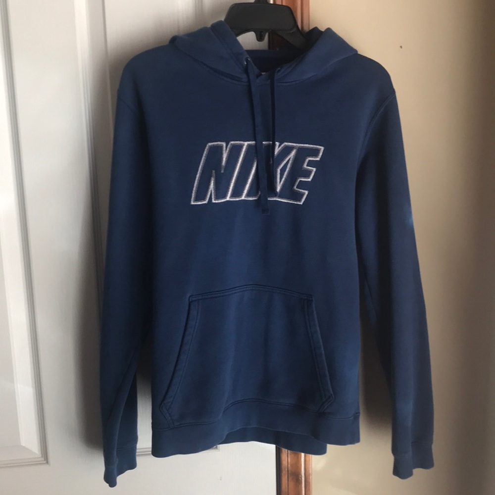 Men’s Nike Blue Fleece Hoodie
